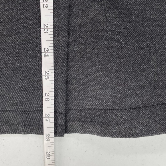 Cabi Charcoal Grey Fitted Ponte Knit Crew Button Detail Blazer Jacket Style 3030 - Picture 10 of 11